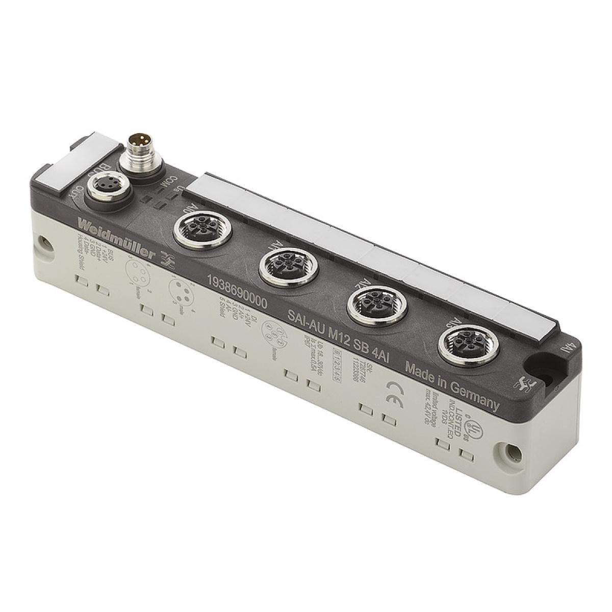 Analogue input module IO