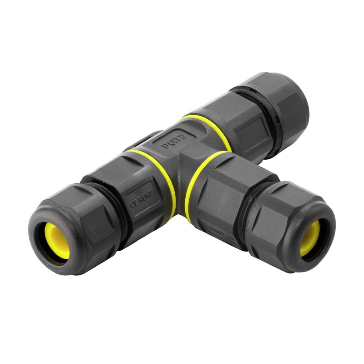 Cable connector, yellow