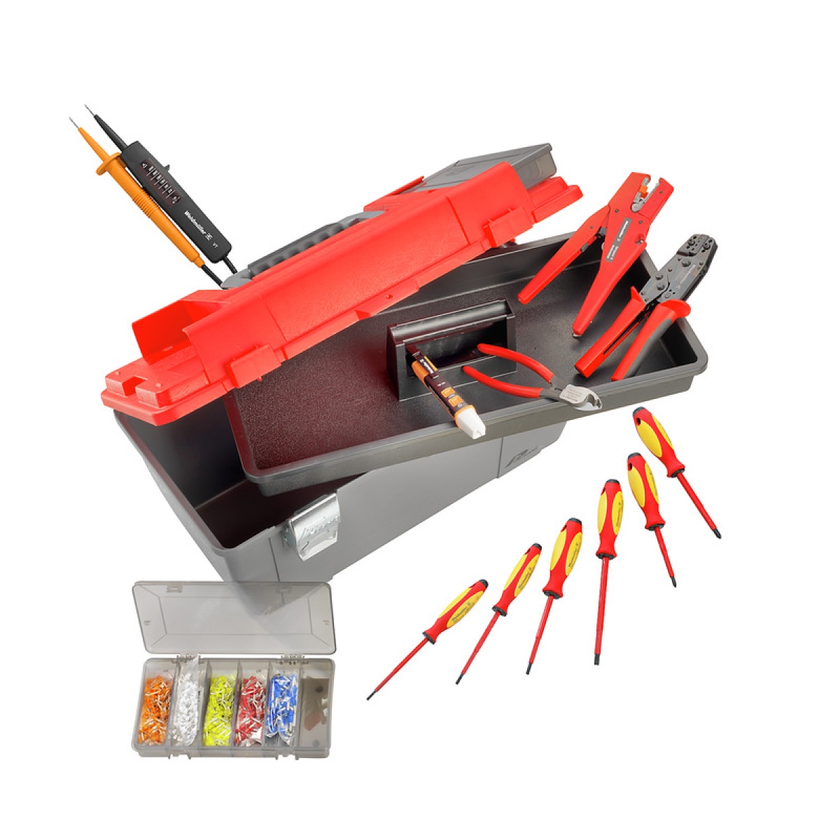 Toolbox with contents, Miscellaneous