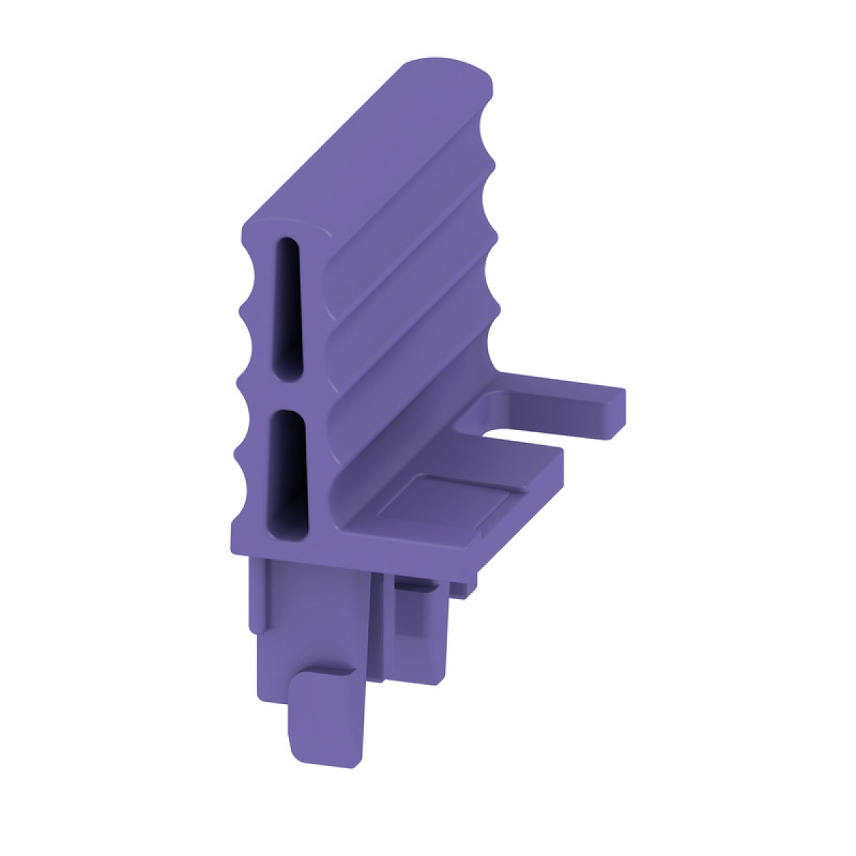 Locking lever terminal