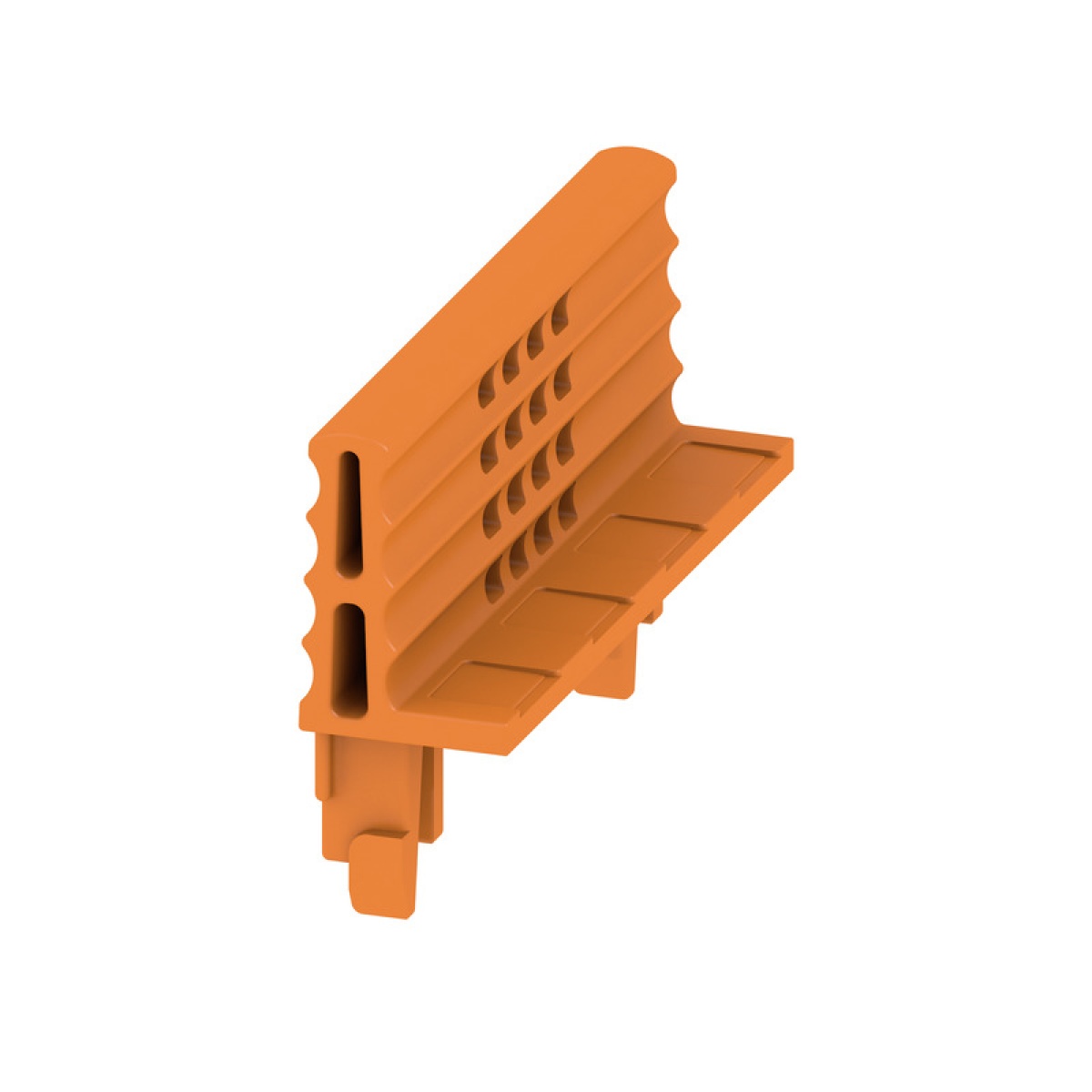 Locking lever terminal