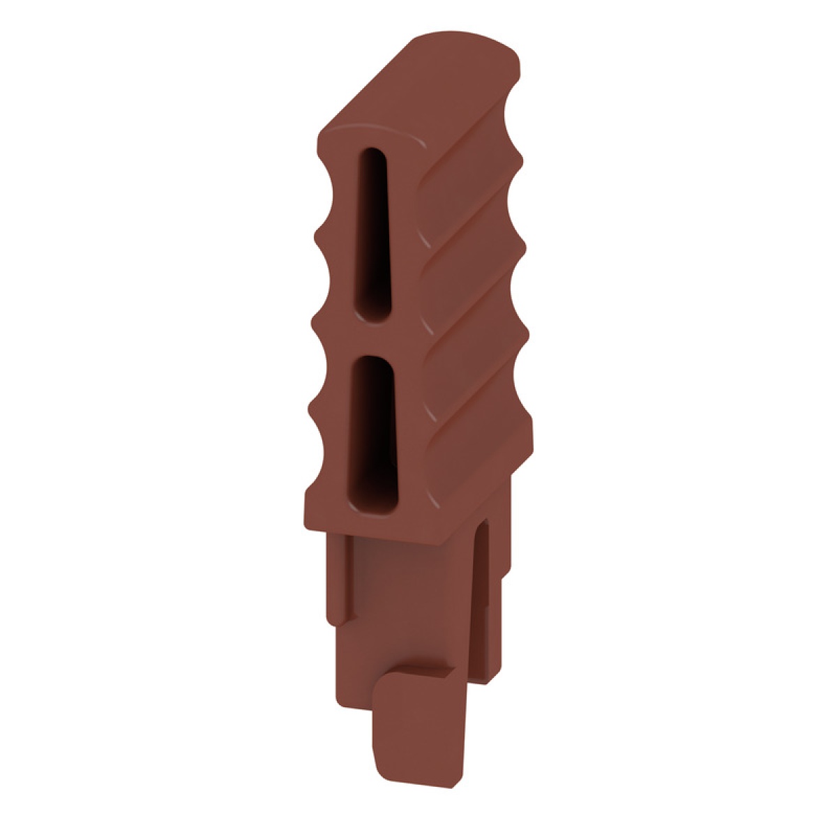 Locking lever terminal