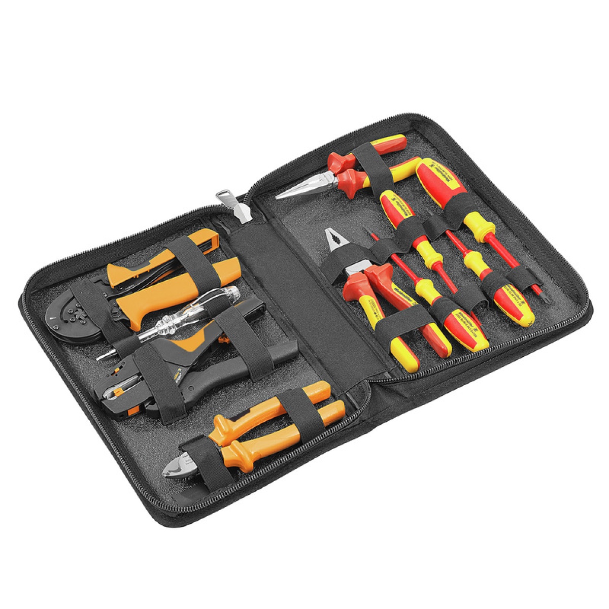 Toolbox with contents, Width 320 mm, Height 60 mm, Depth 220 mm