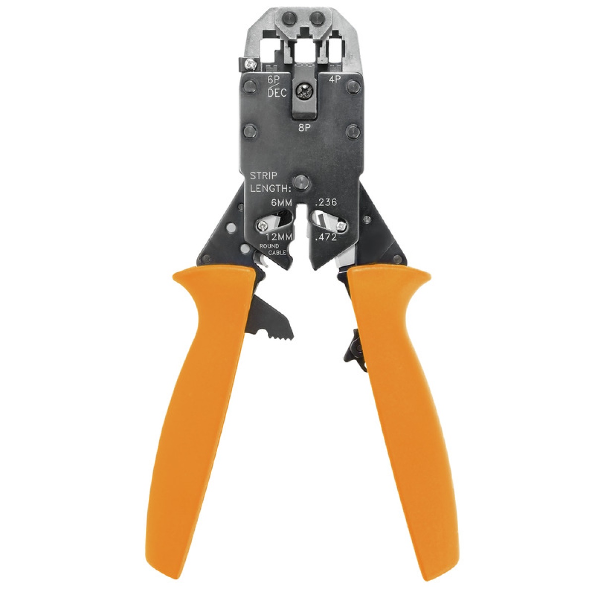 Crimping tool, Modular plug connectors