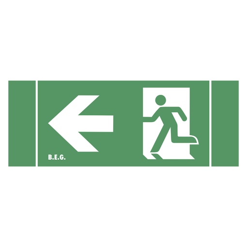 BEG 5390 Pictograma 2DN-H25 seta esquerda Acessório