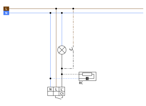 BEG 92196 PD3N-1C-FC Detetor de movimento Montagem no tecto