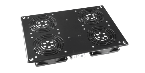Unidade de Ventilação com Termostato (2 Ventiladores) Schuko