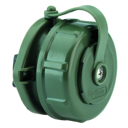 TN domestic panel mounting socket outlet straight System F German standard 16A 3p 250V IP68