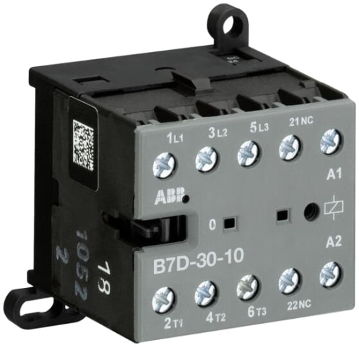 B7D-30-10-05 Mini Contactor 220 ... 240 V DC - 3 NO - 0 NC - Screw Terminals