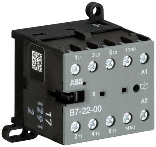 B7-22-00-03 Mini Contactor 48 V AC - 2 NO - 2 NC - Screw Terminals