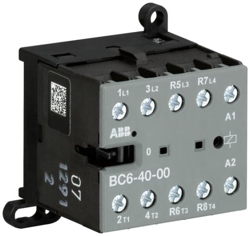 BC6-40-00-03 Mini Contactor 60 V DC - 4 NO - 0 NC - Screw Terminals