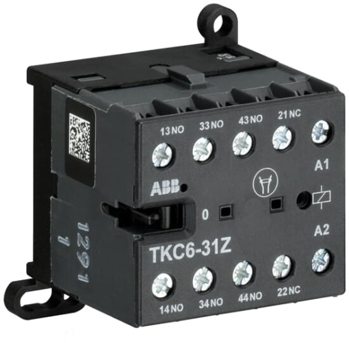 TKC6-31Z-51Mini Contactor Relay17 ... 32 V DC3NO1NCScrew Terminals