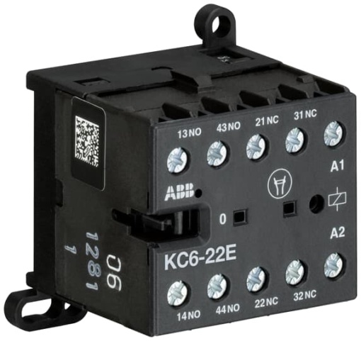 KC6-22E-01Mini Contactor Relay24 V DC2NO2NCScrew Terminals