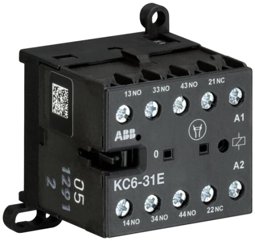 KC6-31E-01Mini Contactor Relay24 V DC3NO1NCScrew Terminals