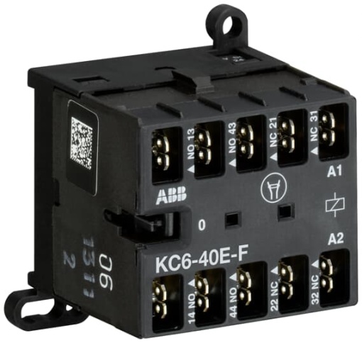 KC6-40E-F-01Mini Contactor Relay24 V DC4NO0NCFlat-Pin Connections