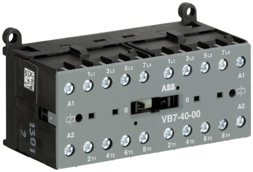 VB7-40-00-01 Mini Reversing Contactor 24 V AC - 4 NO - 0 NC - Screw Terminals