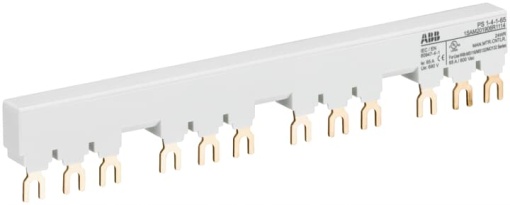 PS1-4-1-65 3-phase busbar for 4 MS116  MS132 with 1 HKSK, Ie65A