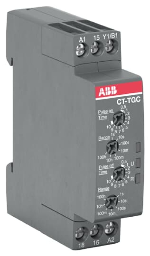CT-TGC.12 Time relay, Pulse generator 1co, 24-48VDC24-240VAC