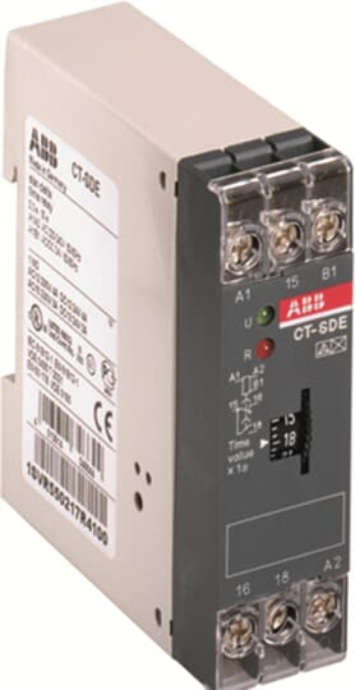 CT-SDE Time relay, star-delta 1co, 0.3-30s, 110-130VAC