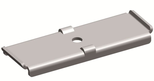ZX647 ZX647      Clamps f. BB Holder 2x40x10mm