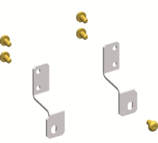 Enclosure accessories, 22 mm x 53 mm x 80 mm