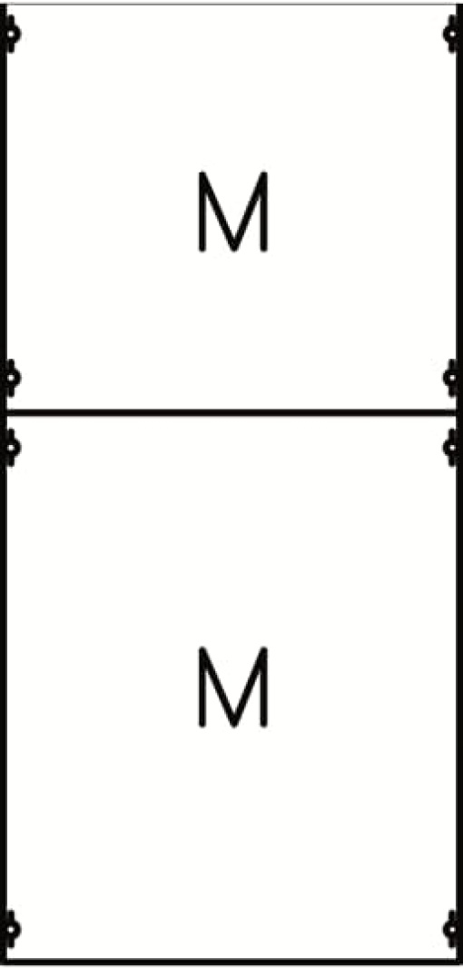 Mounting plate 1050 mm x 500 mm x 120 mm , 0 , 3