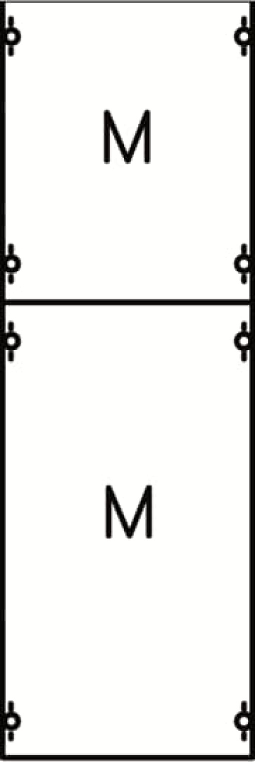 Mounting plate 750 mm x 250 mm x 120 mm , 0 , 1
