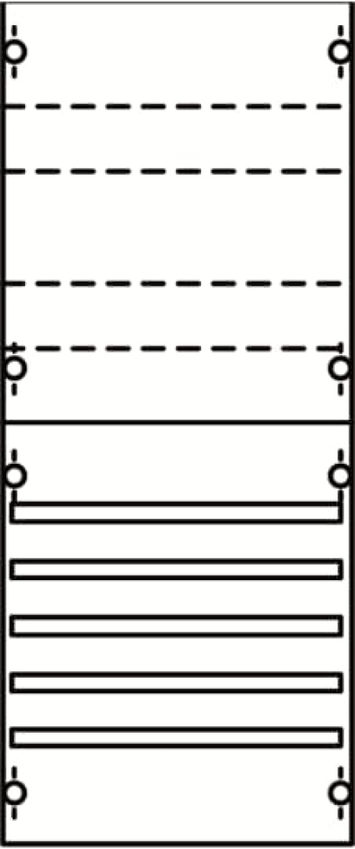 Busbar und terminals 600 mm x 250 mm x 120 mm , 0 , 0
