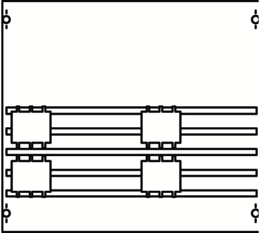 2V004A Distribution board panel