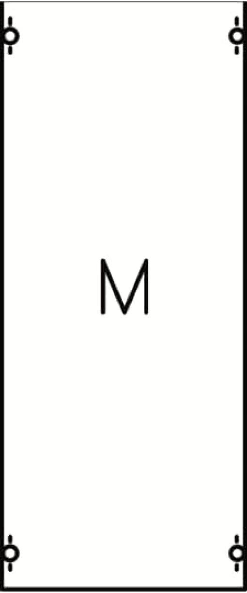 Mounting plate 600 mm x 250 mm x 120 mm , 0 , 0