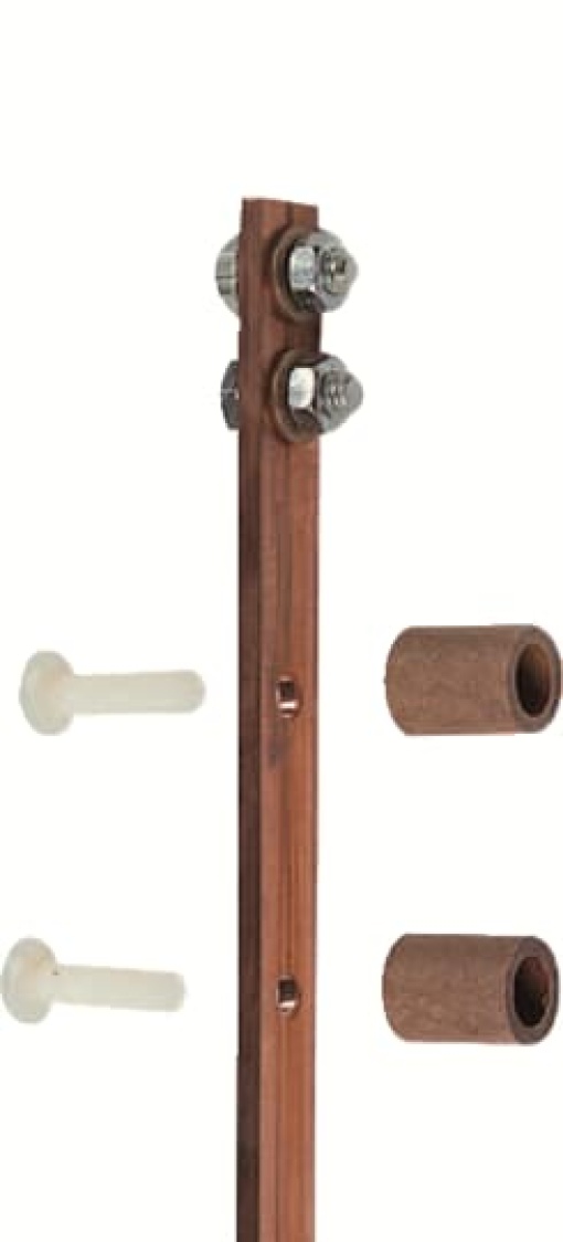 NPE-busbar system, 20 mm x 230 mm x 4 mm