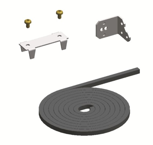 Cabinet connection, 40 mm x 260 mm x 13 mm