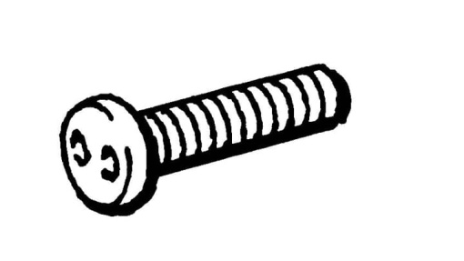 Anti-tamper SM4x20 Screw