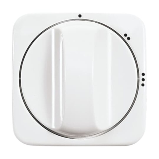 Cover plate with legend Symbol "1-2-3" for Level switch, Turn button alpine white - Reflex SI