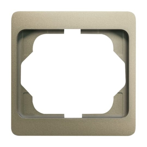 1721 KA260 Cover Frame 1 gangs Palladium Horizontal mounting