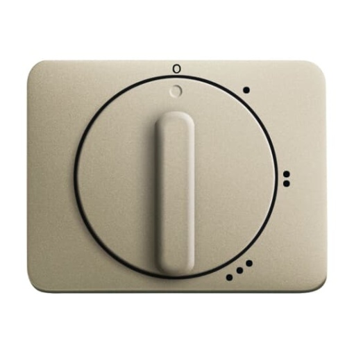 2542 DR01260 Cover plate with rotary control with marking
