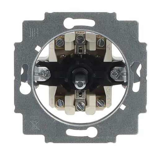 Blind switch insert 2pole switch and push switch 10 A