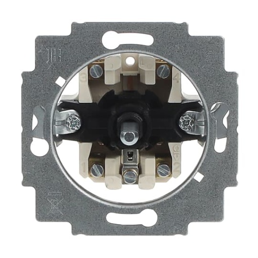 Blind switch insert 1pole push button 10 A