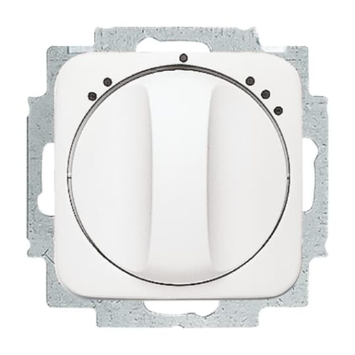 Fan switch insert Symbol 213 without zero position 1P pole alpine white  Reflex SI
