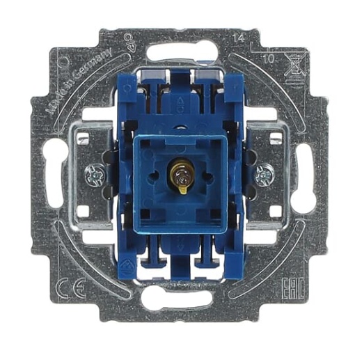 Push switch insert 1pole push switch with N with Neon lamp  1 NO with Nterminal 10 A