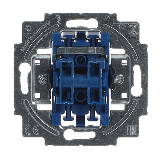 Blind switch insert 1pole push switch 10 A