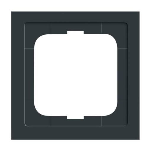 Cover frame 1gang anthracite  future linear