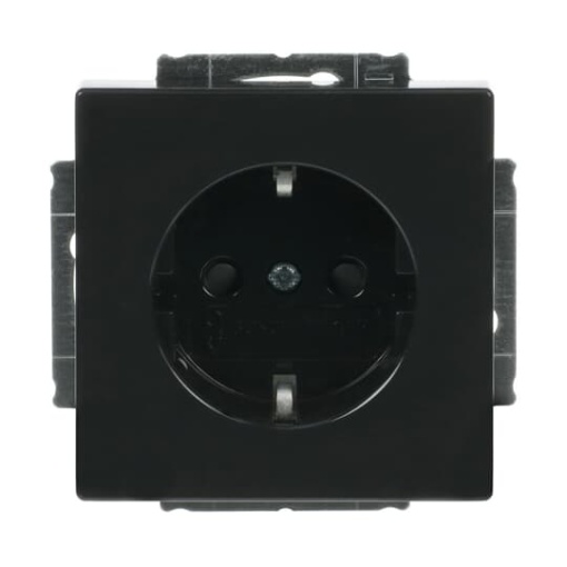 SCHUKO socket insert Safety Shutter anthracite   Platform 63