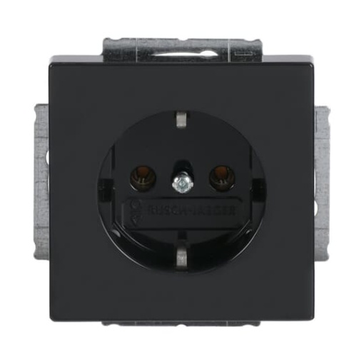 SCHUKO socket insert anthracite  - Platform 63