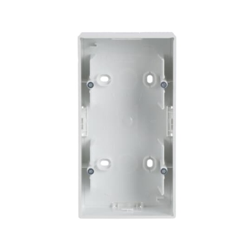 Mounting Box 2 gang studio white  future linear