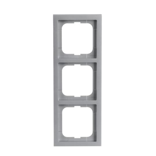 Cover frame 3gang aluminium silver  future linear