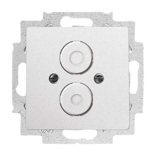 174883 CoverPlates partly incl Insert carat Aluminium silver