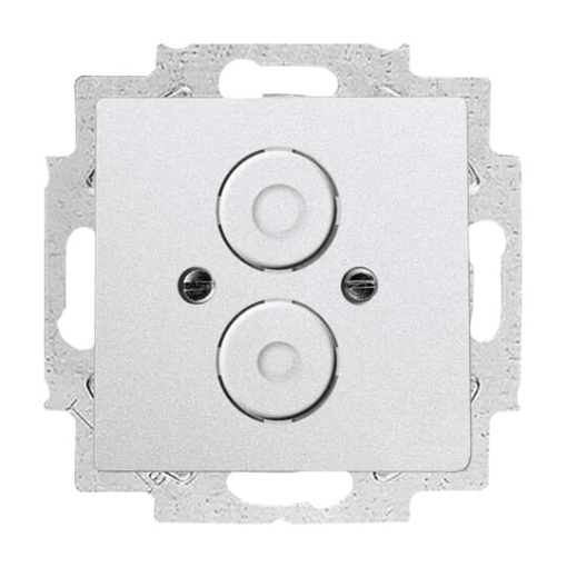 175083 CoverPlates partly incl Insert carat Aluminium silver