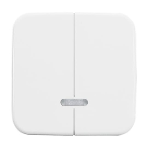Control Element for Dimmer Two-part button with Neon lamp alpine white - Reflex SI
