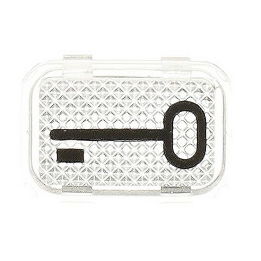 Symbol for rocker with Symbol key transparent  Buschbalance SI